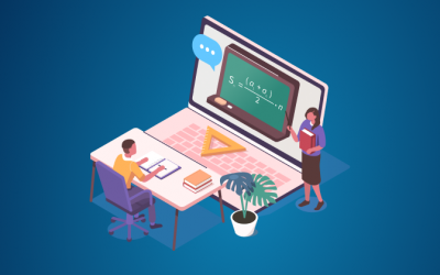 Blog-online-education-background-ideas